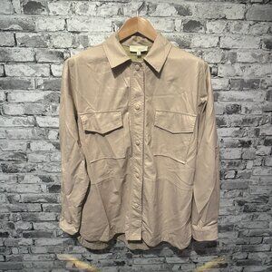 EUC Pinch Tan Long Sleeve Snap Fall Jacket Size Large